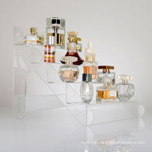 Retail Acrylic Display Steps for Displaying Perfume Bottles